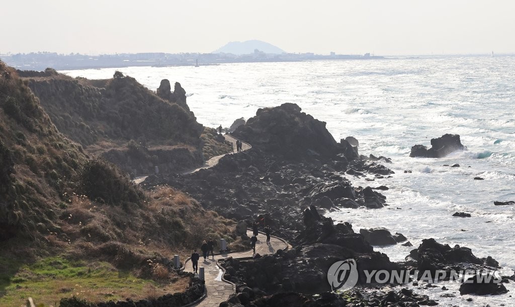 은빛 제주바다 산책