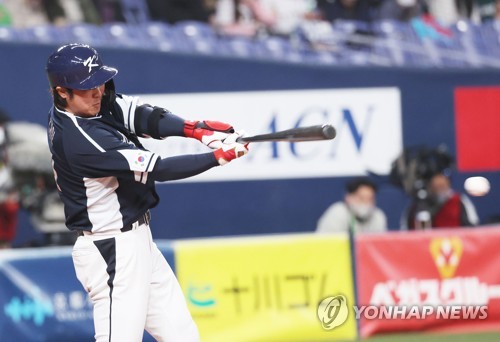 LEAD) (WBC) S. Korea beats Hanshin Tigers in final exhibition