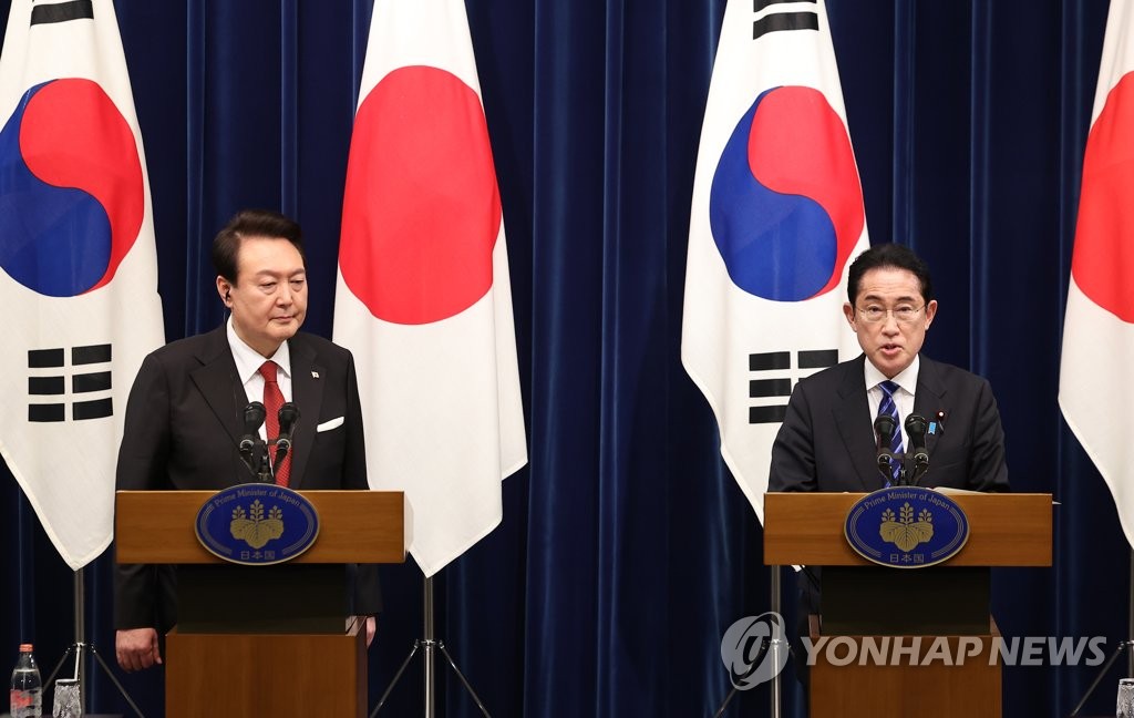 (LEAD) Yoon, «normalisation complète de l'accord de partage des informations militaires, GSOMIA»