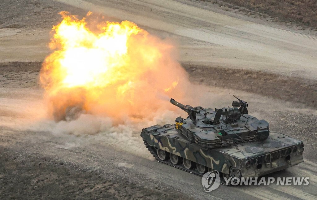 (LEAD) S. Korea, U.S. conduct live-fire drills near inter-Korean border