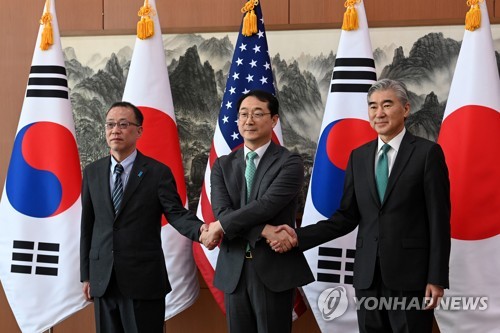 韓米日の北朝鮮担当高官が電話協議　北の発射を強く糾弾