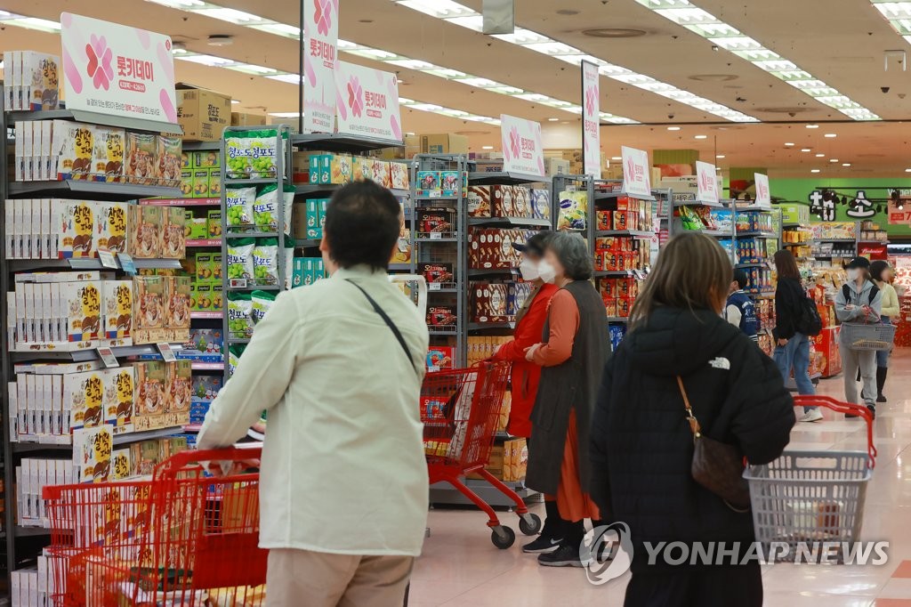 반값 한우…롯데마트 할인 행사 진행 | 연합뉴스