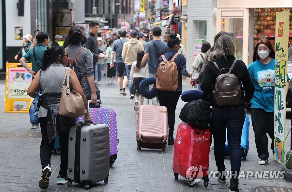４月の訪韓外国人８８．９万人　日本人が最多１２．８万人