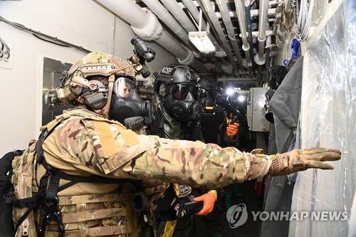Concluye la reunión y el ejercicio naval multinacional anti-AMD en Corea del Sur