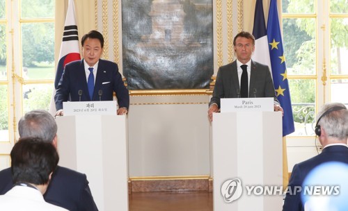 [속보] 尹대통령 "프랑스, 진정한 우방…첨단기술·미래산업서 협력"
