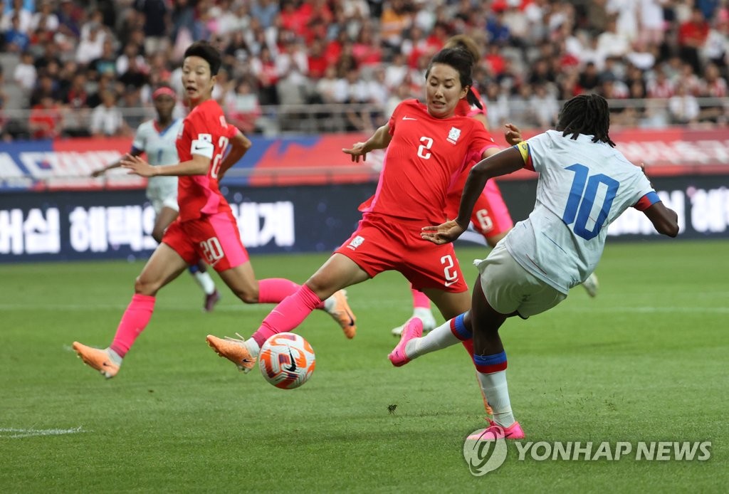 여자 월드컵에서 강함을 보여주겠다는 대한민국의 다재다능한 선수