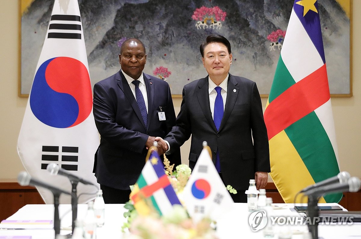 S. KoreaCentral African Republic summit Yonhap News Agency