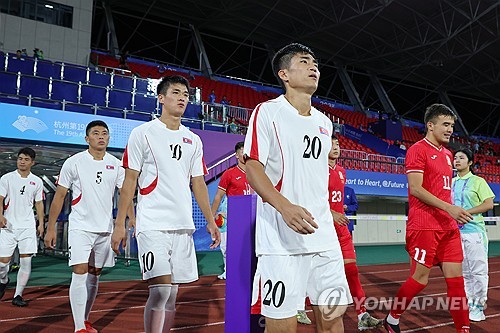 [아시안게임] 북한 남자축구, 키르기스스탄 1-0 제압하고 2연승…16강 눈앞