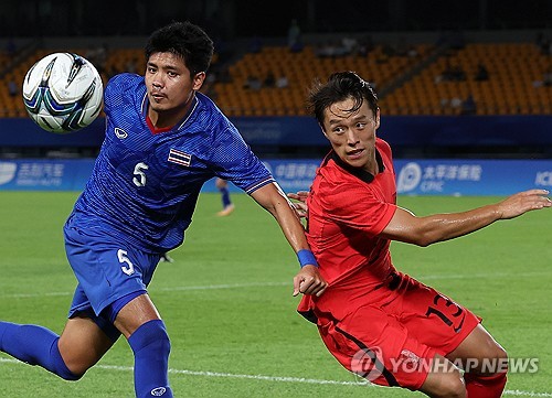 Graphic News] S. Korea to face Bahrain, Thailand, Kuwait in Asian Games  soccer tourney