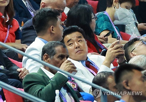 El ministro de Deportes norcoreano en los Juegos Asiáticos