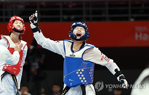  박혜진, 아시안게임 태권도 겨루기 여자 53㎏급 금메달