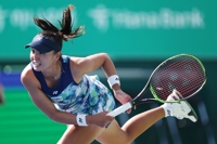 장수정, 일본 안도증권오픈 테니스 여자 복식 결승 진출