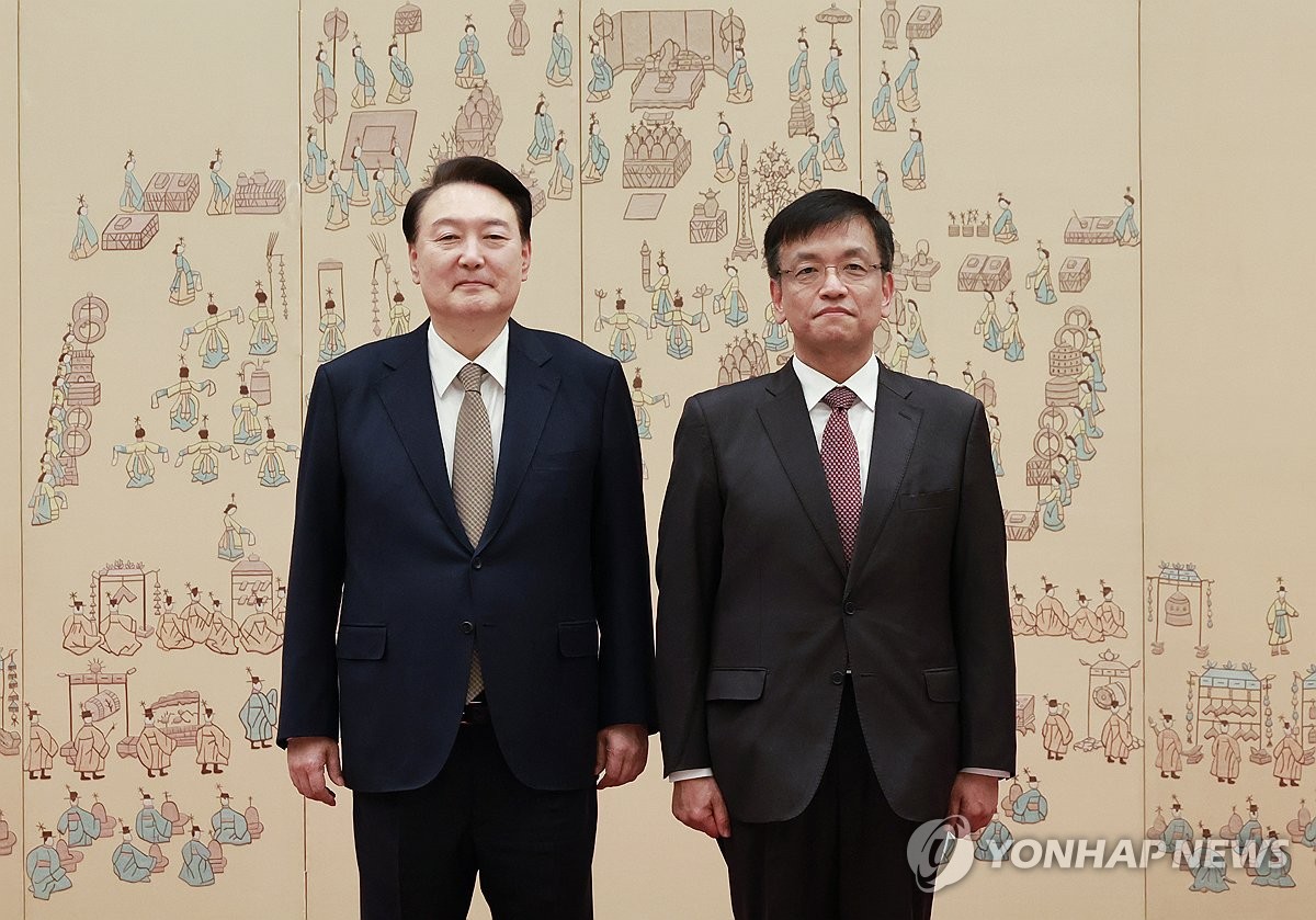 Nouveau ministre des Finances AGENCE DE PRESSE YONHAP