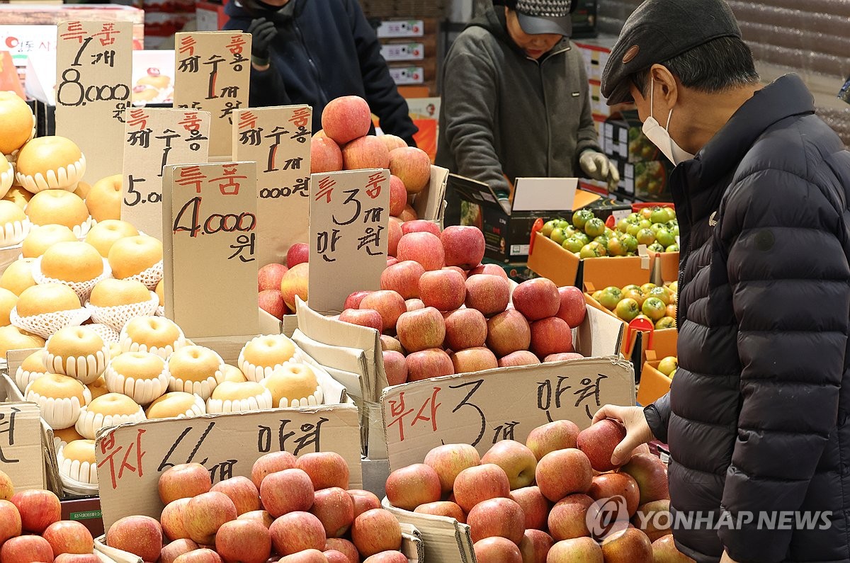 高くて手が出ないリンゴ 卸売価格は昨年の２．２倍＝韓国 | 聯合ニュース