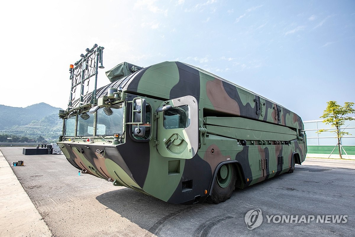 육군, 한국형 자주도하장비 수룡 전력화 행사 실시