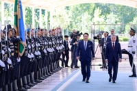 Yoon visits Uzbekistan