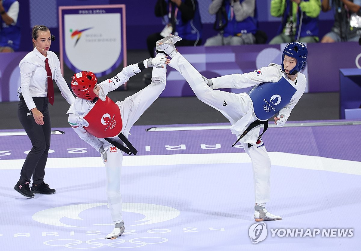 결승 대결 펼치는 김유진