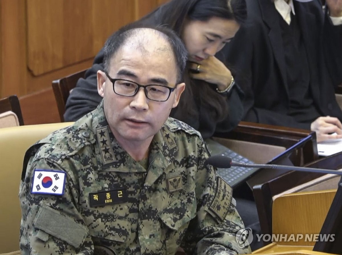특전사 참모장 "곽종근 통화서 