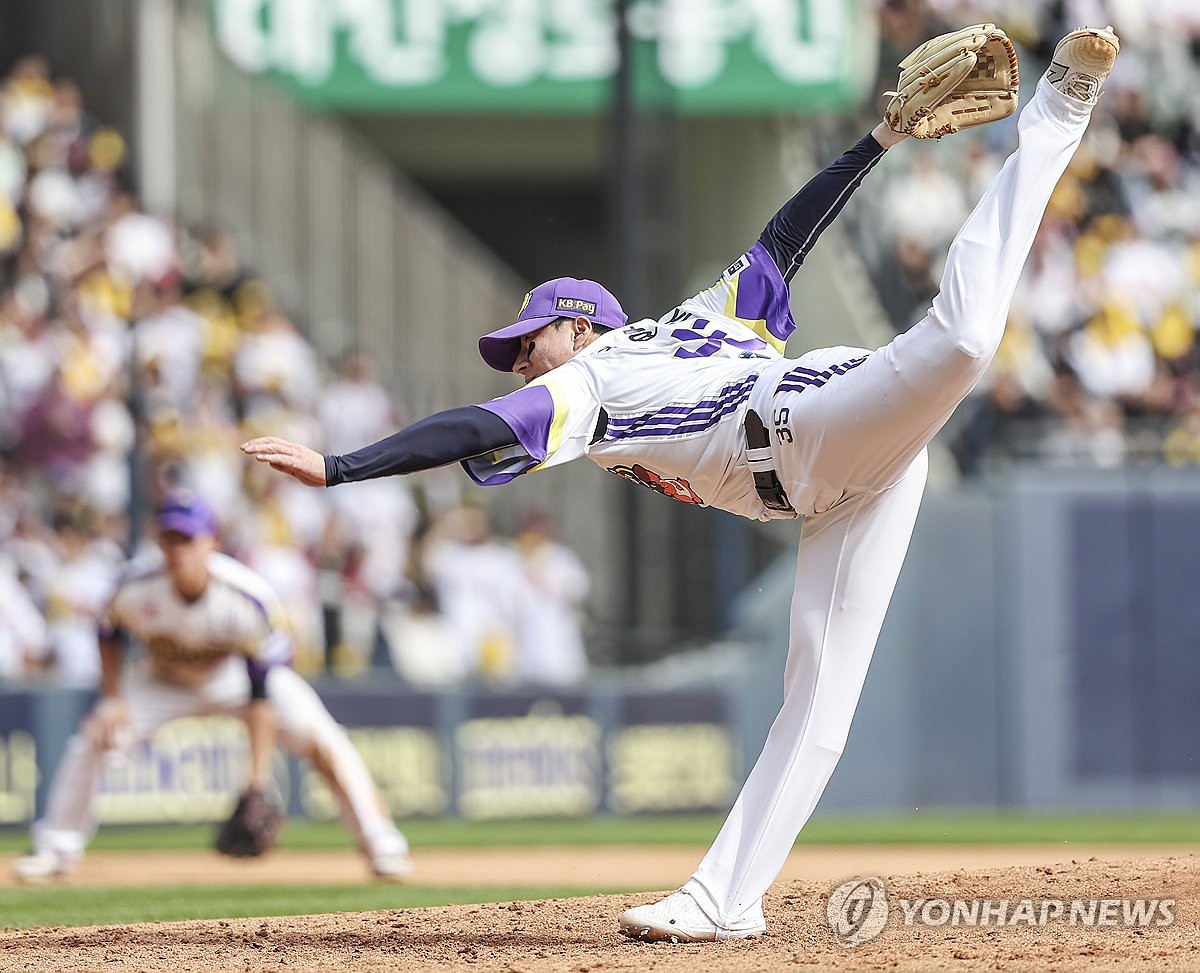 두산 고효준의 불혹투!