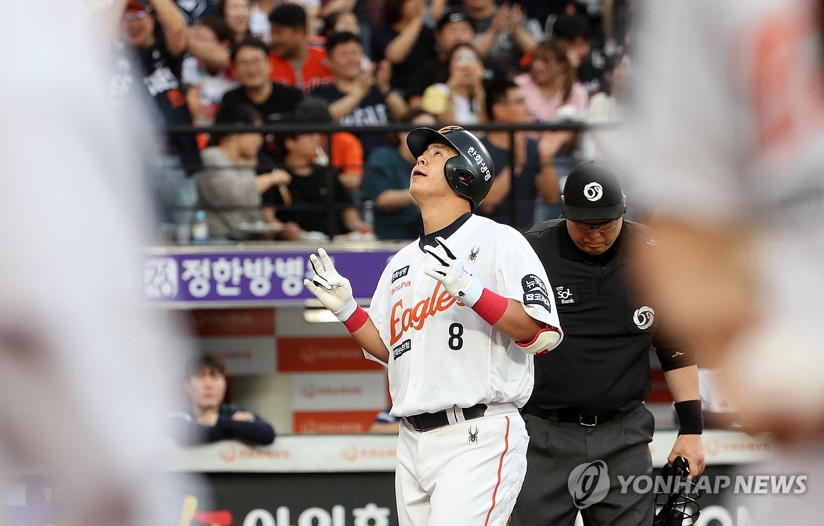 2점 뽑아낸 한화