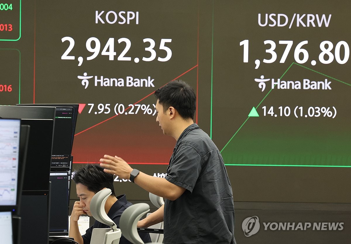 Seoul shares open nearly flat amid Middle East uncertainties