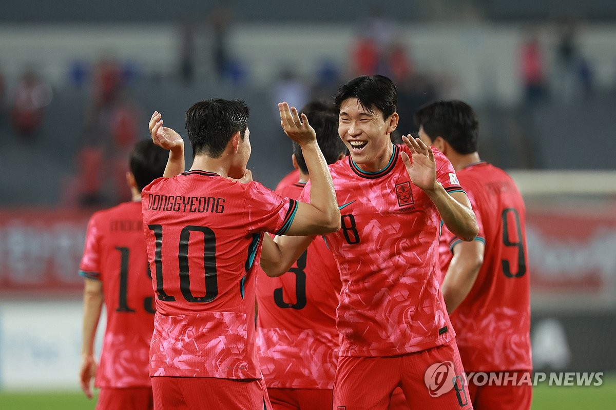 A매치 데뷔전 치른 새내기들…월드컵 나설 홍명보호 새얼굴은
