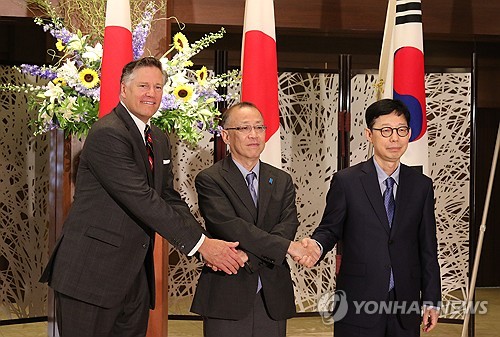 Réunion des vice-ministres des Affaires étrangères : Séoul, Washington et Tokyo réaffirment leur engagement pour le partenariat trilatéral