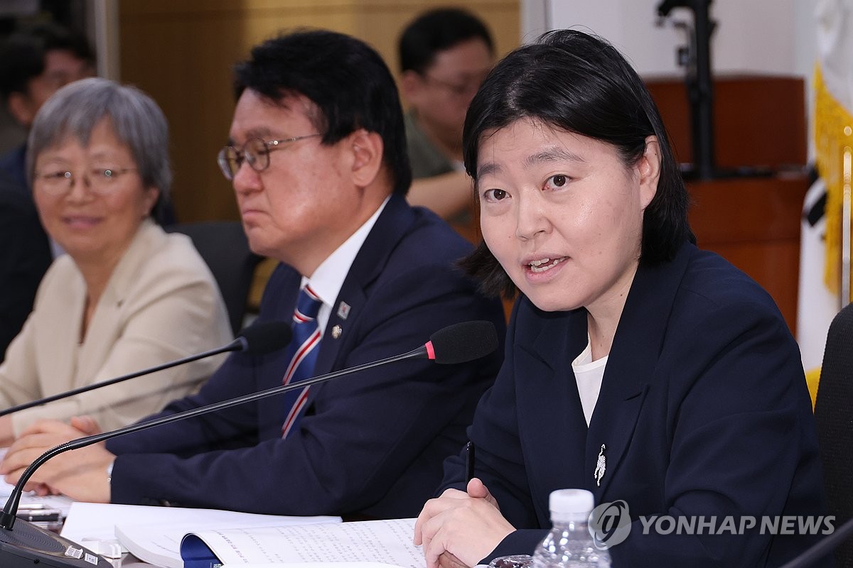 공청회 발언 중인 임은정 검사장
