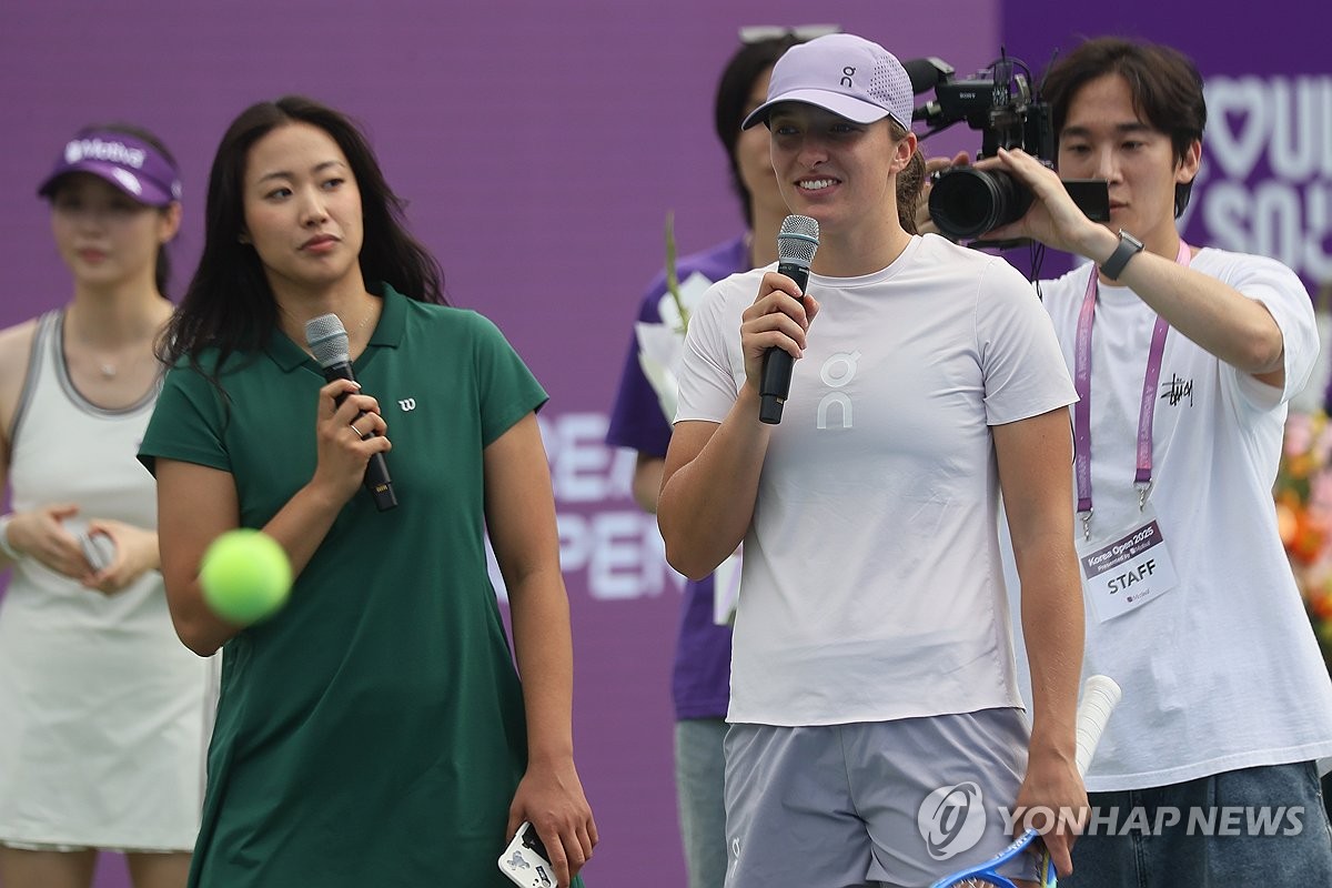 윔블던 챔피언 시비옹테크, 대를 이어 88올림픽 경기장서 뛴다
