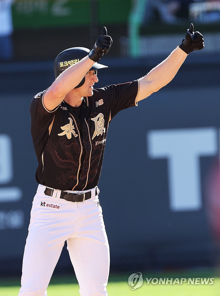 스티븐슨 '1타점 2루타'