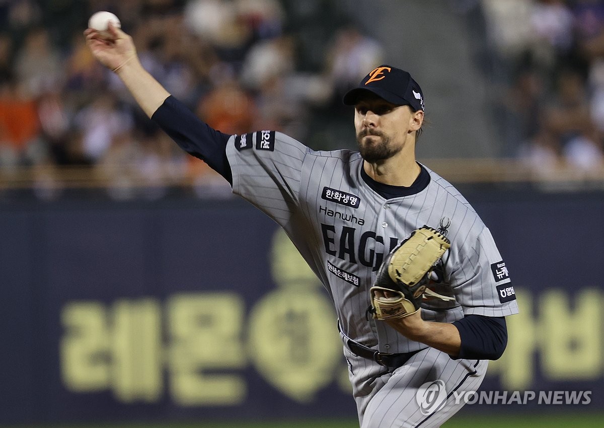 프로야구 한화·삼성, PO 2차전에 전날과 똑같은 타순 배치