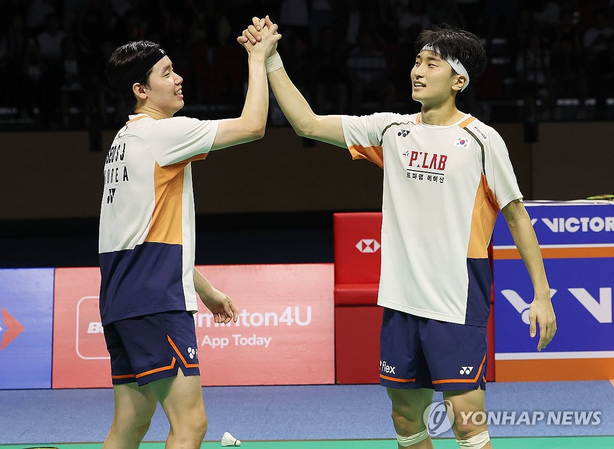 셔틀콕 '황금 듀오' 김원호·서승재, 안방 무대 코리아오픈 제패(종합)