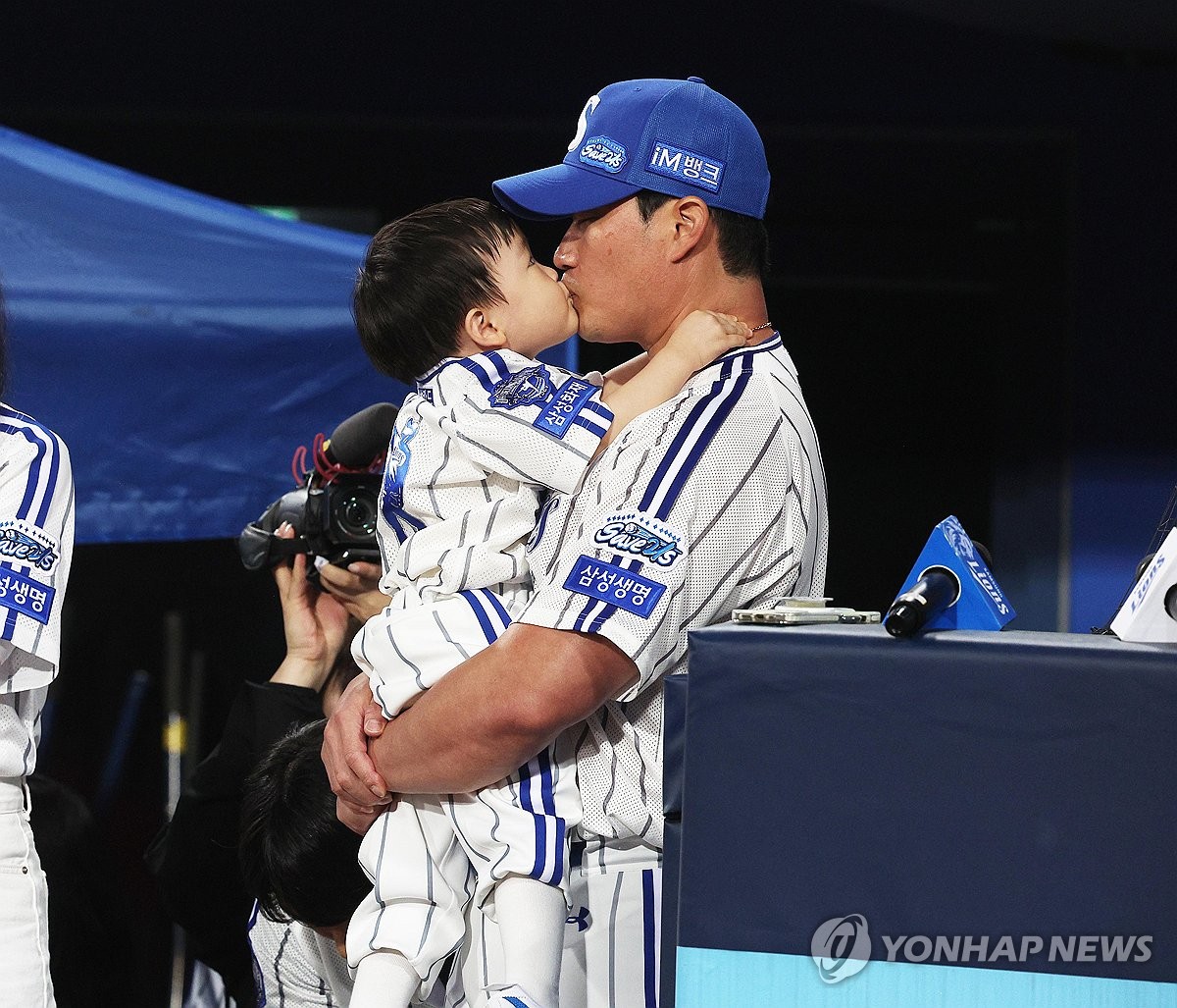 오승환 '가족과 함께'