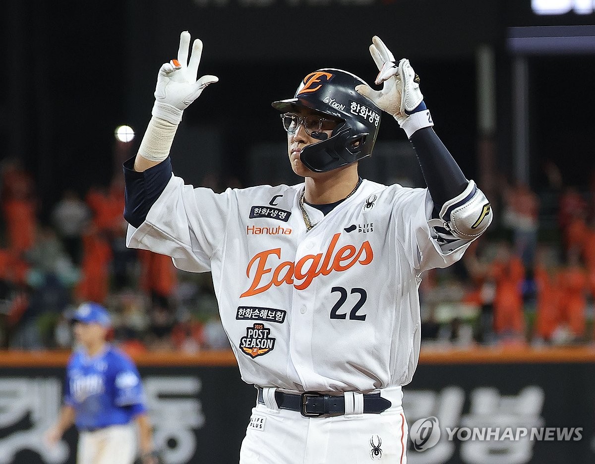 한화 채은성, 지난 달 발가락 수술…극심한 통증에도 시즌 완주