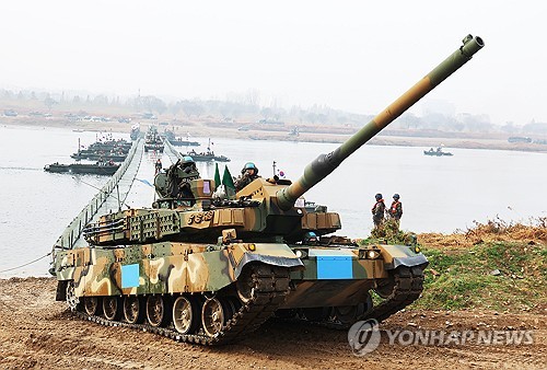 (LEAD) S. Korea bolsters arms exports drive with K2 tank deal with Peru