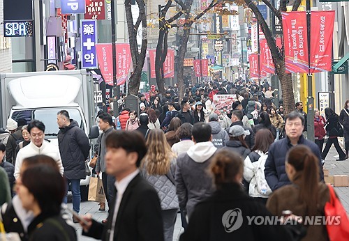 韓国７～９月期ＧＤＰ　１．３％増＝内需回復で約４年ぶり高水準