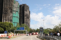 홍콩 당국 %22아파트 화재참사 사망자 146명으로 증가%22