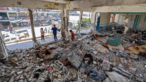 '묻지마식 학교 폭격'…이스라엘 전쟁범죄 논란 확산
